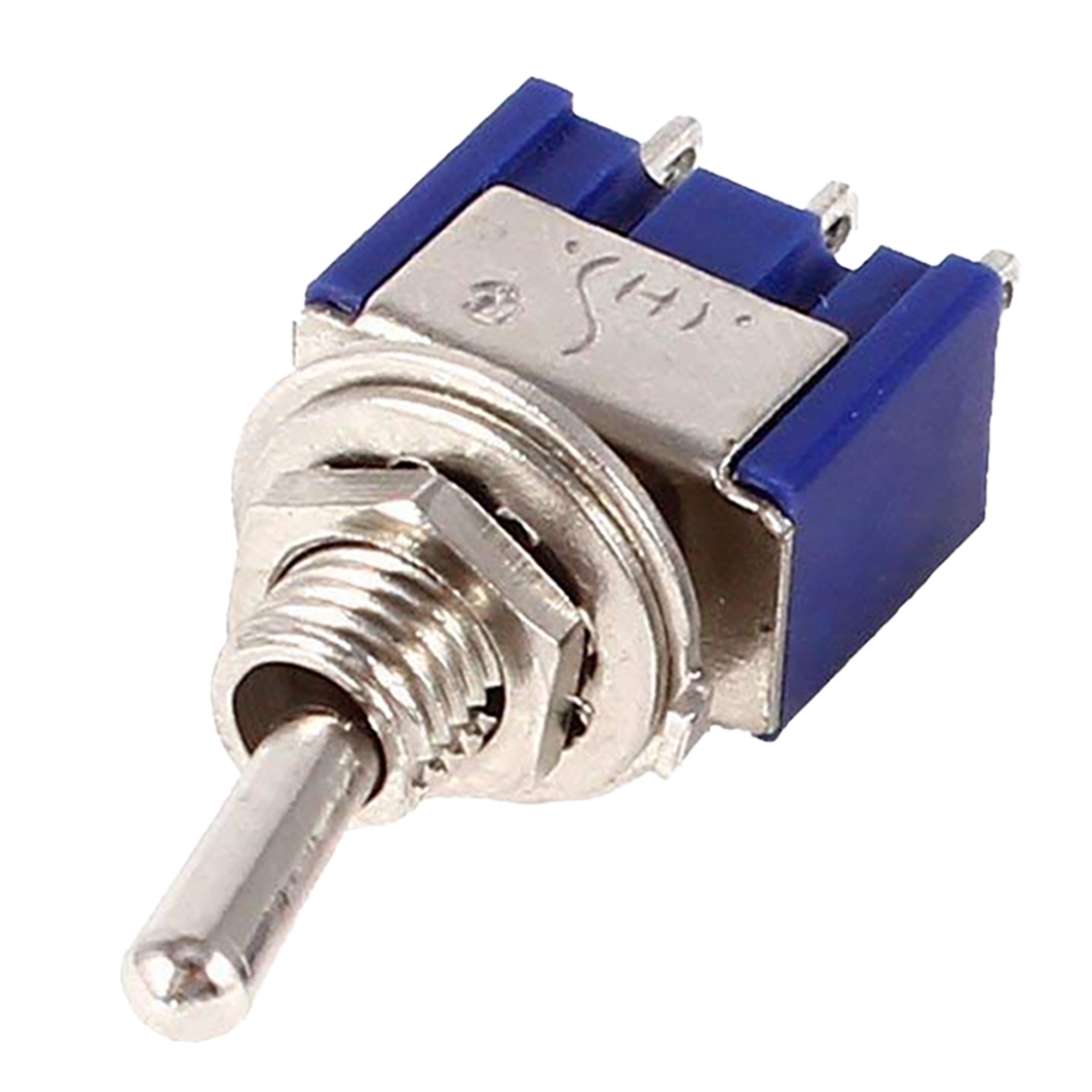  Переключатель перекидной MTS-102 (3 pin / SPST / ON-OFF-ON) для Arduino ардуино