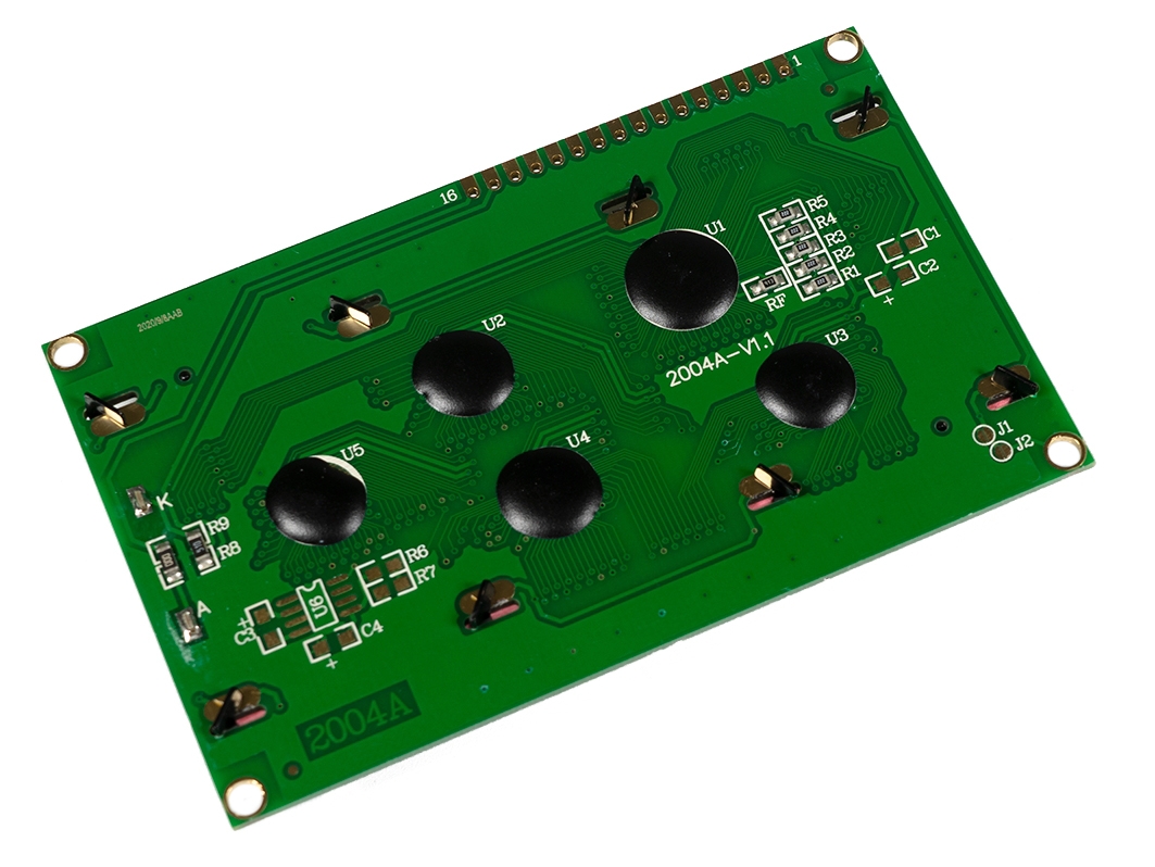  Символьный дисплей LCD2004 (Синяя подсветка) для Arduino ардуино