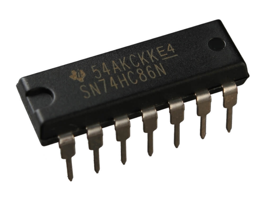  Микросхема логики 74HC86 / 4×2-XOR для Arduino ардуино