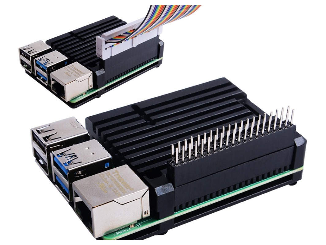 Корпус алюминиевый без вентиляторов для Raspberry Pi 4 (Armor Case) для Arduino ардуино