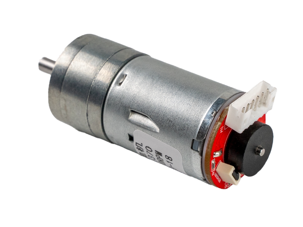  Мотор JGA25-370B с редуктором и энкодером (12 В, 620 об/мин) для Arduino ардуино
