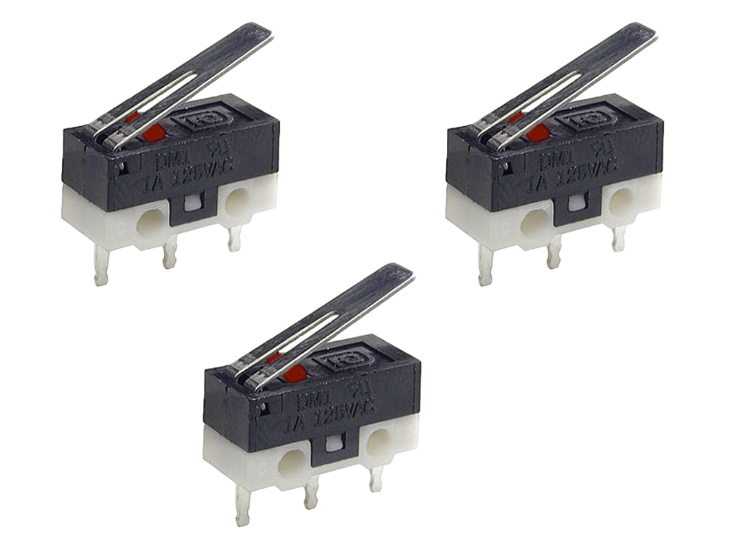  Микроперключатель SPDT (3 шт.) для Arduino ардуино