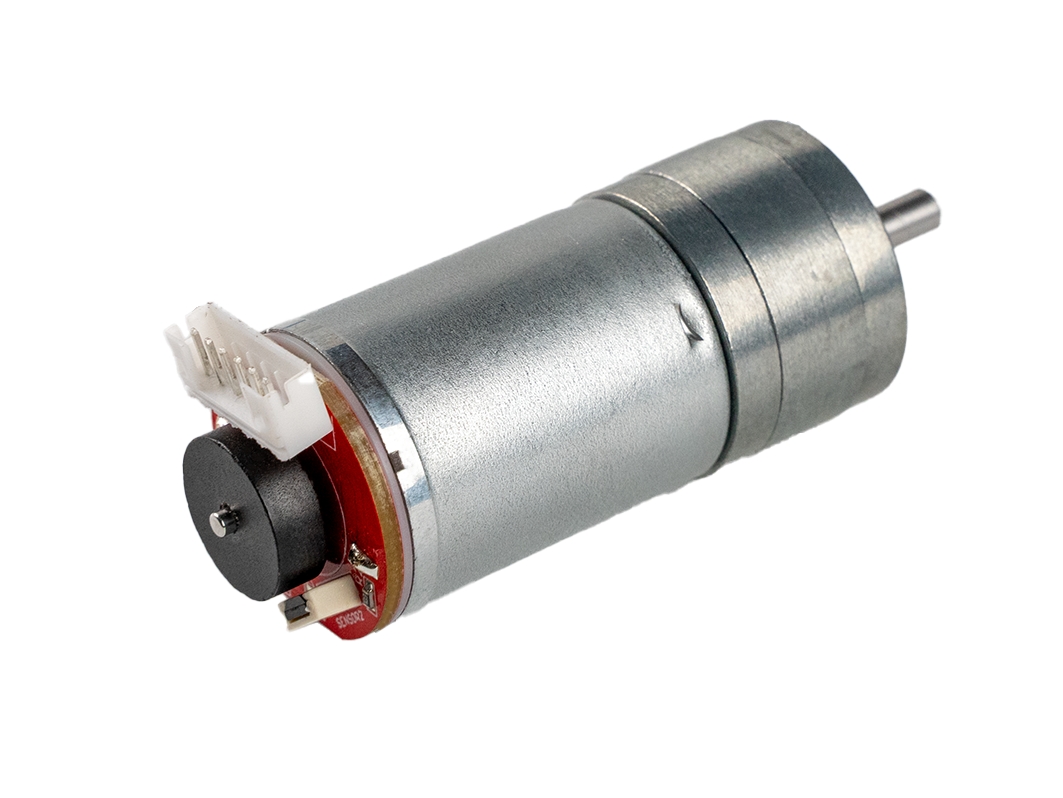 Мотор JGA25-370B с редуктором и энкодером (12 В, 620 об/мин) для Arduino ардуино