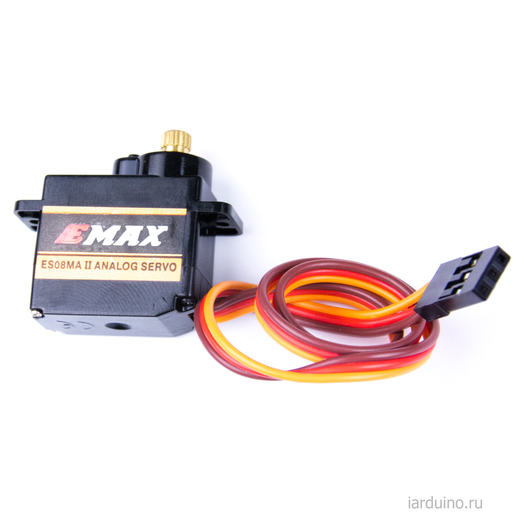  Микросервопривод EMAX ES08MA II для Arduino ардуино