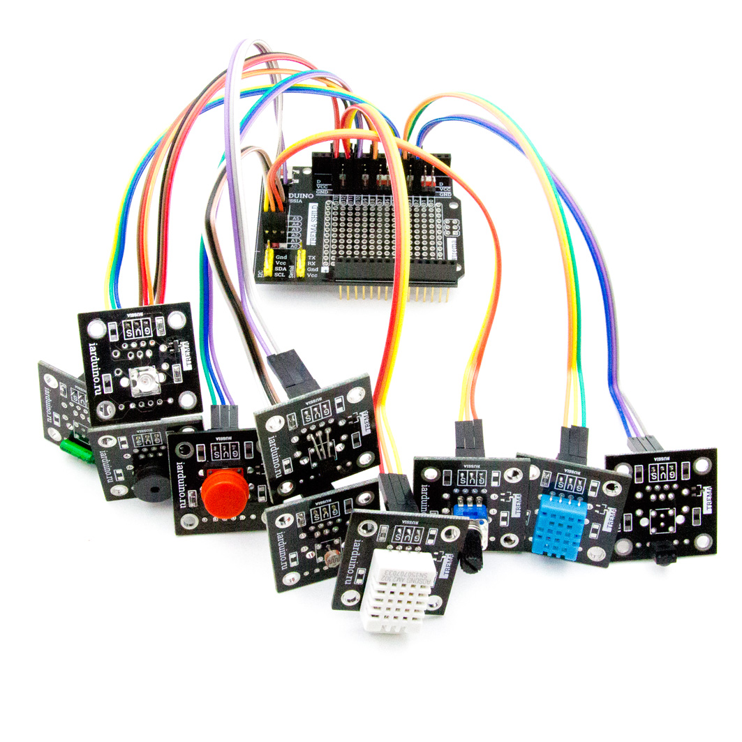  Светодиод - белый (Trema-модуль) для Arduino ардуино