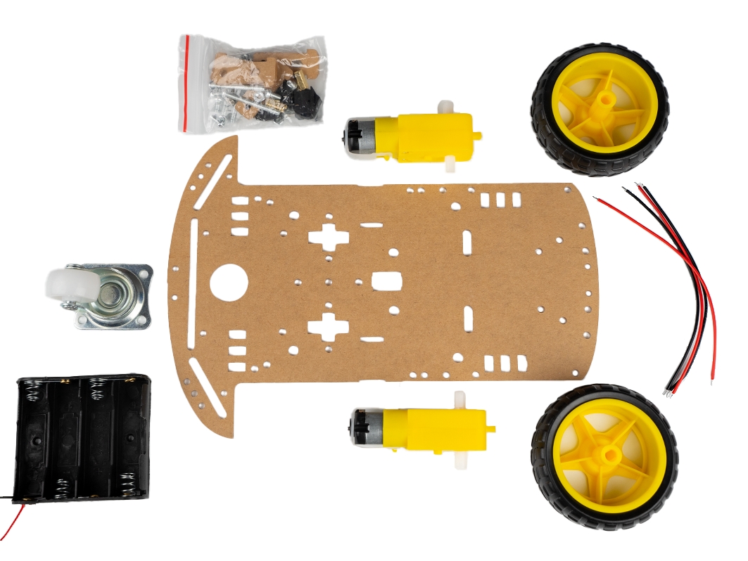  Робоплатформа (2 колеса) для Arduino ардуино