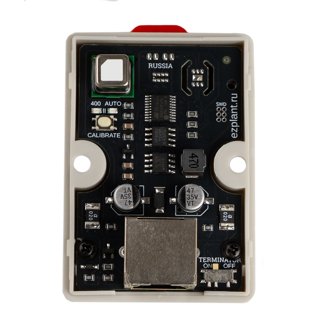  Датчик углекислого газа CO2, RS485 / Modbus для Arduino ардуино