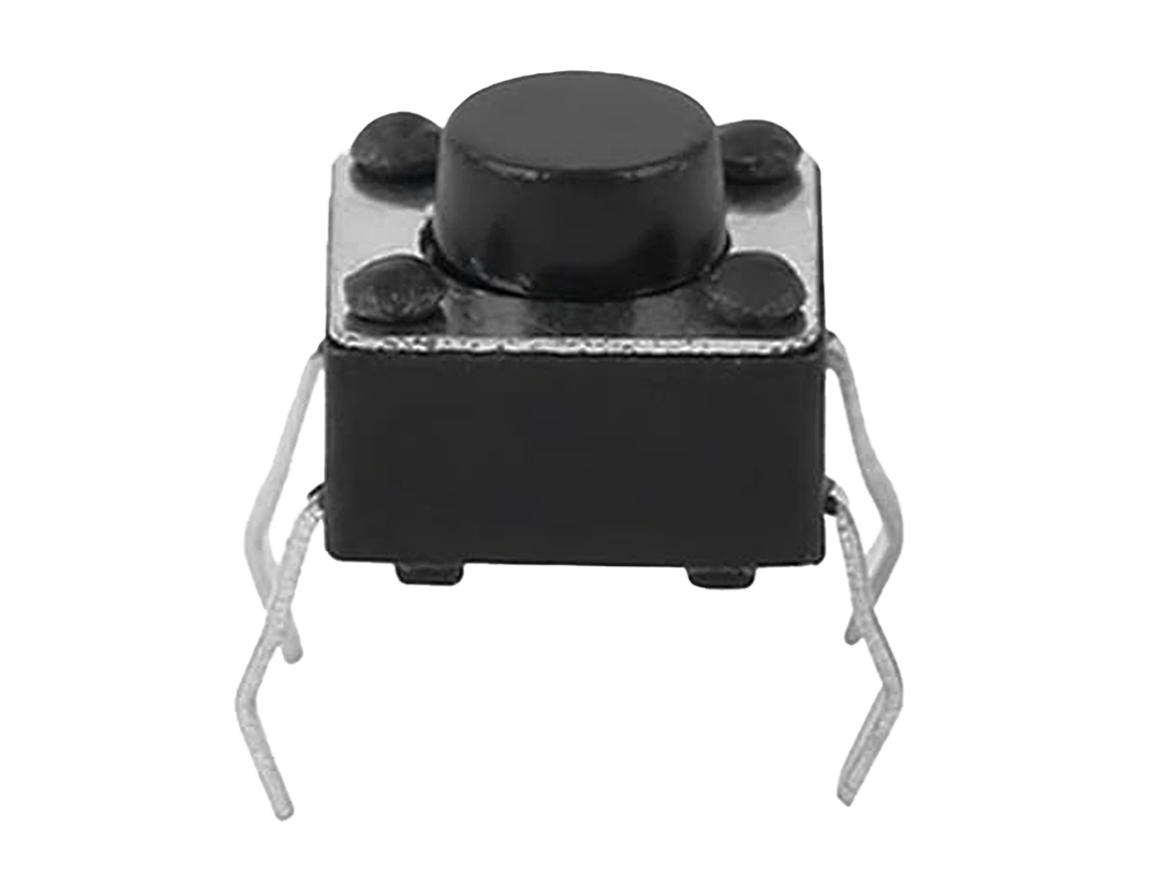  Кнопка тактовая (4 pin / 6×6×6 мм / 5 шт.) для Arduino ардуино