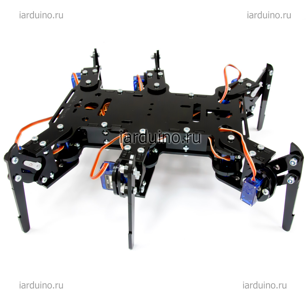  Платформа &laquo;HEXAPOD&raquo; (шестиногий) для Arduino ардуино
